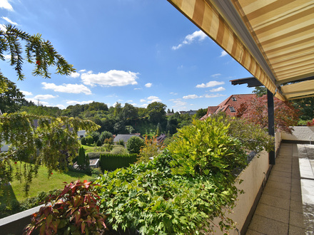 Diese Aussicht könnte Ihre sein! Terrassenwohnung in Bestlage