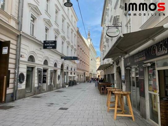 Handelsgeschäft auf der Herrenstraße im Herzen von Linz