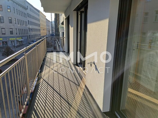 Wohnen der Zukunft mit Erdwärme und Solaranlage. 2 Zi. mit Balkon in der Senefeldergasse