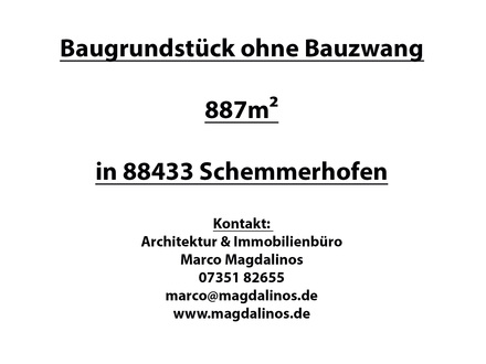 Baugrundstück in Schemmerhofen