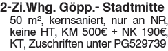 3 Zi.- Whg. Göpp-Stadtmitte