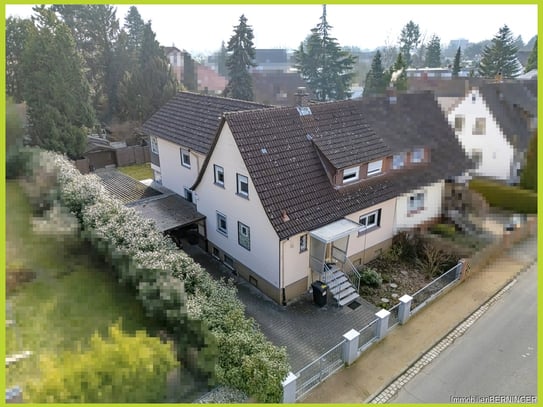 Ein- bis Zweifamilienhaus mit Garage und großem Garten in ruhiger Lage von Darmstadt-Arheilgen