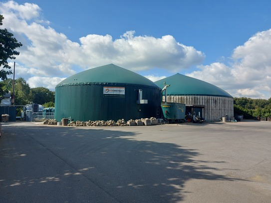 Biogasanlage zuzüglich landwirtschaftliche Flächen in Rahden (NRW) zu verkaufen gegen Gebot!