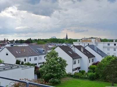 Ausblick Balkon