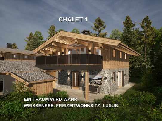 Ein Traum wird wahr! Weissensee. Freizeitwohnsitz. Luxus. Chalet 1