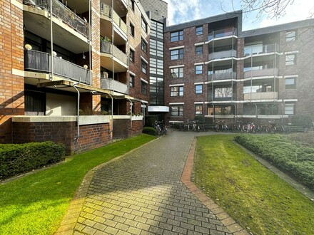 Helle 2-Zimmer Wohnung mit Balkon Nähe UKM und UNI!