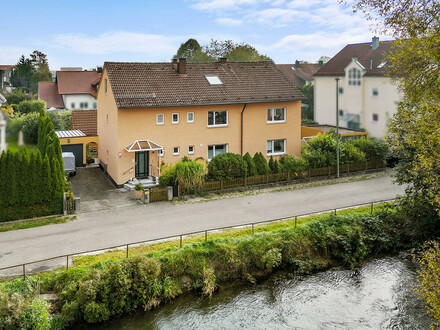 Gepflegtes Ein- bis Zweifamilienhaus in ruhiger Lage in Vöhringen-Illerzell FREI AB APRIL 2024