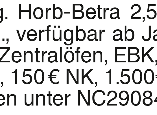 ELW-Whg. Horb-Betra