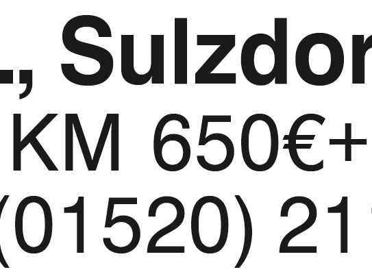 3-Zi.-Whg., Sulzdorf 75m2