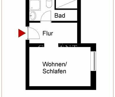 1 Zimmer-Appartement