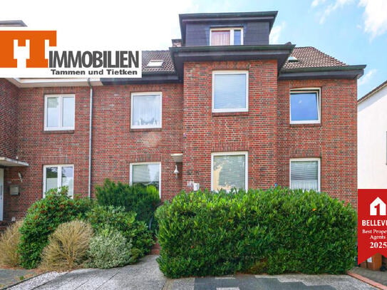 TT bietet an: Eigentumswohnung mit Garten, Garage und PKW-Stellplatz in Wilhelmshaven!