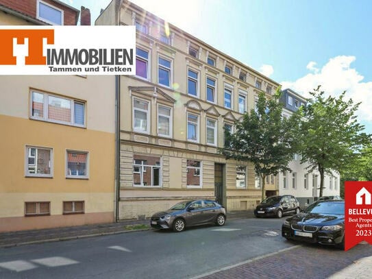 TT bietet an: Klasse 3-Zimmer-Wohnung, Hochparterre in ordentlichem Heppenser Mehrfamilienhaus!