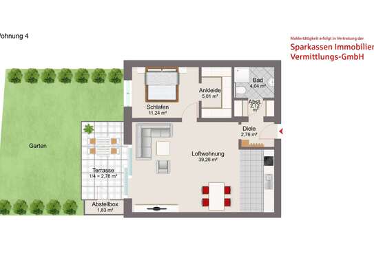 NEUBAU VON 26 EIGENTUMSWOHNUNGEN IN EMTMANNSBERG