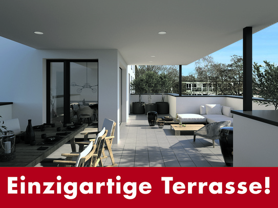 Durchdacht geschnittene 4,5-Zimmer-Neubau-Wohnung mit großzügiger Terrasse in Ostfildern-Ruit!