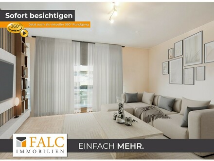 Perfektes Familiennest: 4-Zimmer-Wohnung mit drei Schlafzimmern und Balkon