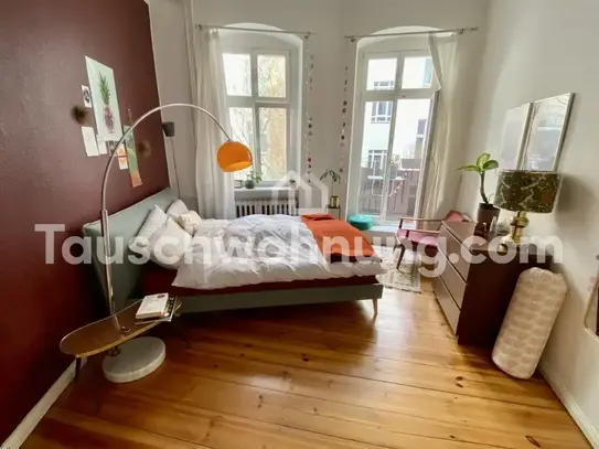 [TAUSCHWOHNUNG] Schöne Altbauwohnung mit Wohnküche & Balkon im Prenzl. Berg