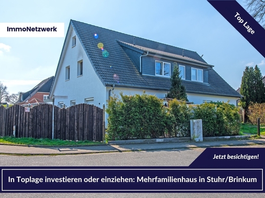 Perfekte Lage, Perfekte Entscheidung: Mehrfamilienhaus in Stuhr/Brinkum als Anlage oder Eigenheim