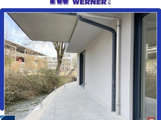 ***INNENSTADT! Rarität*Neubau-3-Zimmer-EG-Wohnung am Stadtbach***