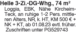 Helle 3-Zi.-DG-Whg., 74 m2