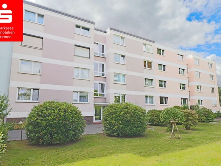 Bremen-Huchting: 3-Zimmer-Wohnung im 3. Obergeschoss ohne Fahrstuhl auf Erbbaugrundstück