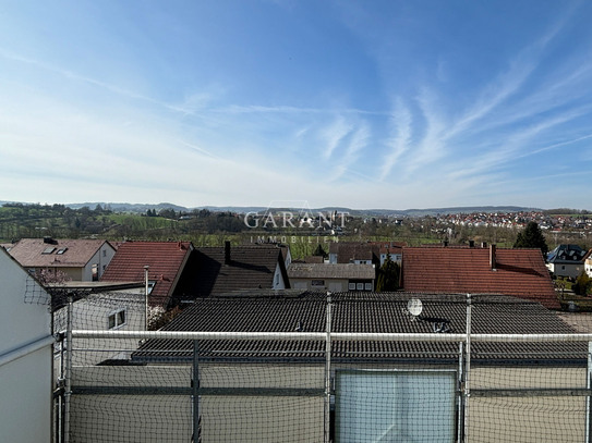 Luxuriöse Penthouse-Wohnung mit unverbaubarem Landschaftsblick bis zum Himmelreich