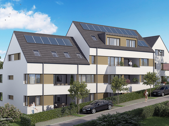 Attraktives Neubau-Ensemble - barrierefrei in schöner Wohnlage