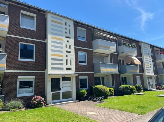 PURNHAGEN-IMMOBILIEN - 3-Zimmer-Eigentumswohnung mit Balkon in ruhiger Seitenstraße von Bremen-Aumund