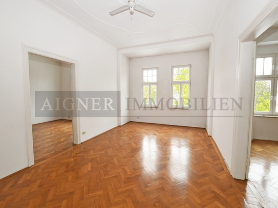 Kombinieren Sie Arbeiten und Wohnen im charmanten Altbau hinter dem Prinzregententheater!