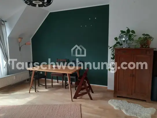 [TAUSCHWOHNUNG] Helle 3 Zimmer DG Wohnung mit Süd-Terasse am Arnimplatz