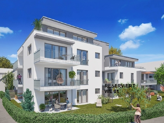 BAUVORANKÜNDIGUNG - PROJEKTIERTER NEUBAU: 2-ZI.-WOHNUNG IN WEINGARTEN