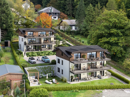 Neubauprojekt mit 6 Einheiten und Ausblick am schönen Attersee