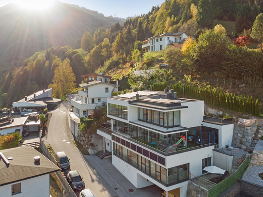 Hoch über Kaprun, dem Kitzsteinhorn zu Füßen! Moderne Villa mit Einliegerwohnung in Toplage