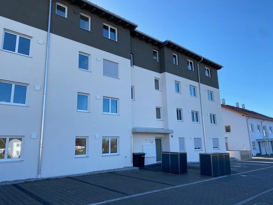 Neubau! 3- Zi.-Wohnung im 1. OG mit Balkon im Baugebiet Ellmosener Wies am Ortsrand von Bad Aibling