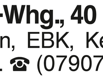 Helle 1-Zi.-Whg.