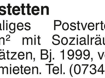 Gewerbe in Westerstetten (89198)
