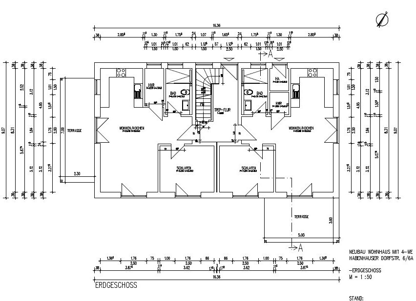 Moderne 2-Zimmer-Neubauwohnung mit Terrasse ins Grüne – Erstbezug in Bremen-Habenhausen - Photo 5