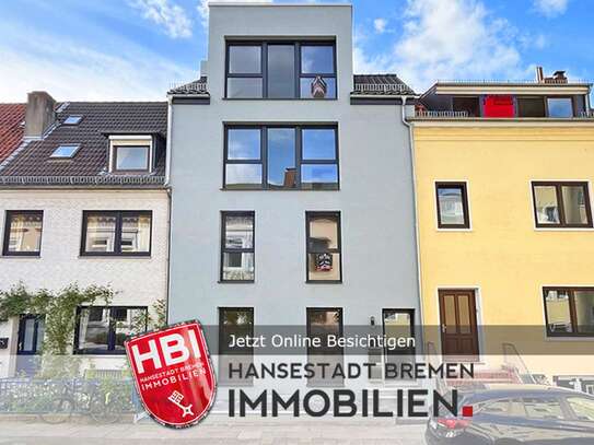 Flüsseviertel / Exklusive 4-Zimmer-Maisonettewohnung mit Balkon in Toplage