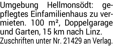Haus in Hellmonsödt (4202) 100m²