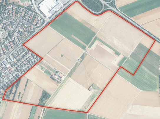 Bauerwartungsland im Neubaugebiet Bauschheim "Eselswiese"