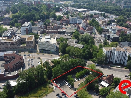2.183 m² Baugrundstück im Zentrum von Pinneberg mit GRZ: 0,8