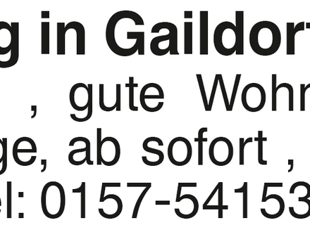 4 Zi. Whg in Gaildorf