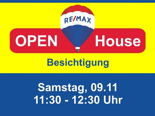 Keine Käuferprovision! OPEN HOUSE-Besichtigung, Samstag, den 09.11.2024 / 11:30 - 12:30 Uhr