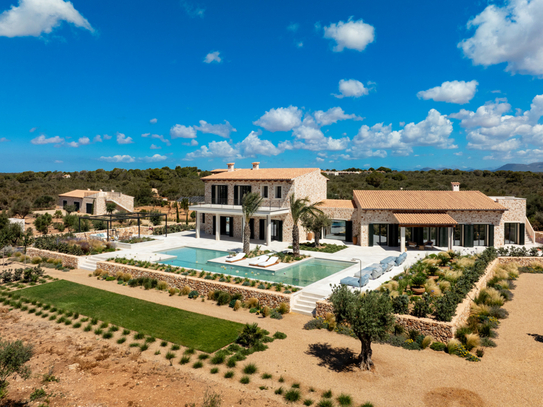 Luxuriöse Neubaufinca mit Meerblick bei Sa Ràpita