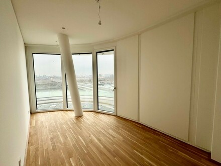 30m2 Balkon! Stadt und Donau Ausblick - Luxus Wohnen direkt an der U1 Donauinsel