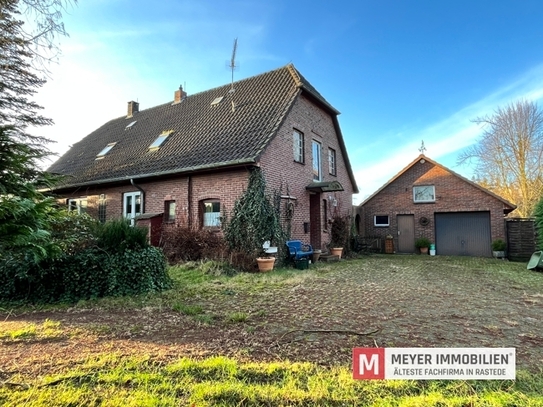 Ländliches Wohnhaus am Bahnhof von Jaderberg mit Option auf Zukaufsflächen (Obj.-Nr.: 6486)