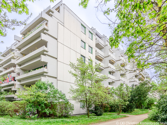 München-Au/Haidhausen! Vermietete 1 Zi.-Wohnung mit Südwestloggia zur Kapitalanlage in ruhiger Lage