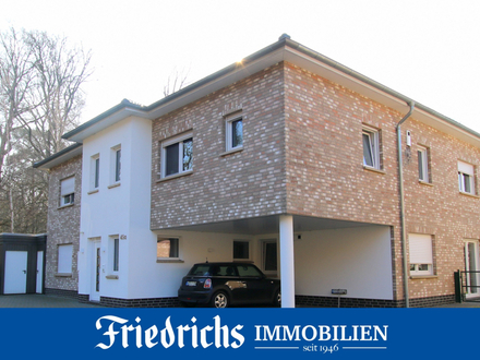 Moderne Erdgeschosswohnung mit Terrasse u. kleinem Gartenanteil in Edewecht-Friedrichsfehn / zentral