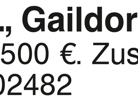 3-Zi.-Whg., Gaildorf
