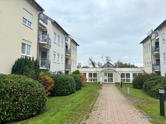 Betreutes Wohnen: Helle 2-Zimmerwohnung mit Terrasse