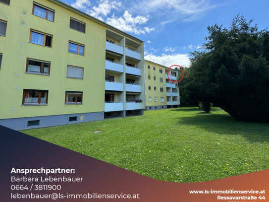 Hübsche Wohnung mit Loggia in ruhiger, angenehmer Wohngegend in Hartberg!